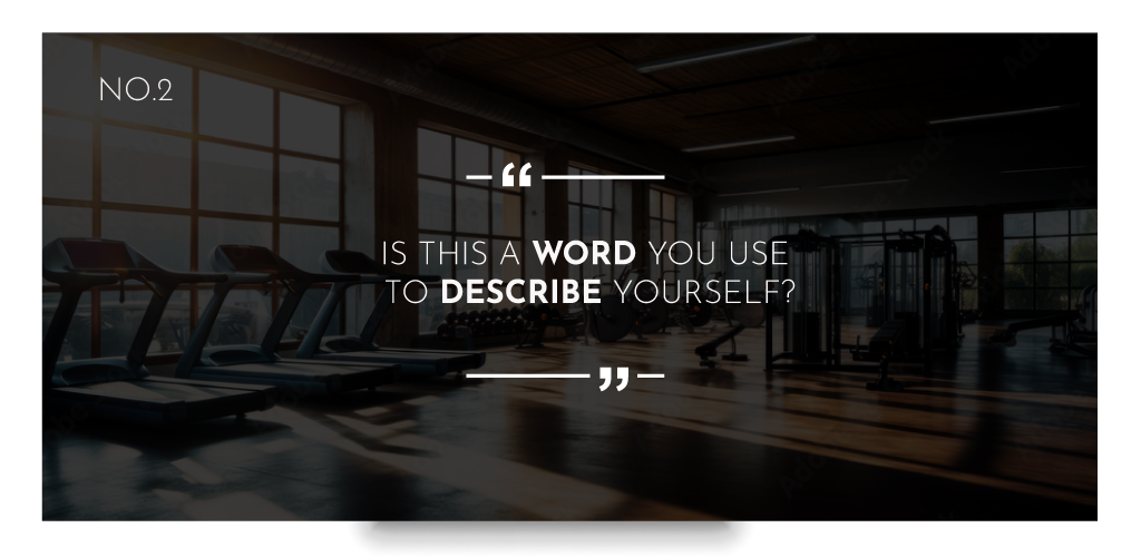 Is this a word you use to describe yourself?