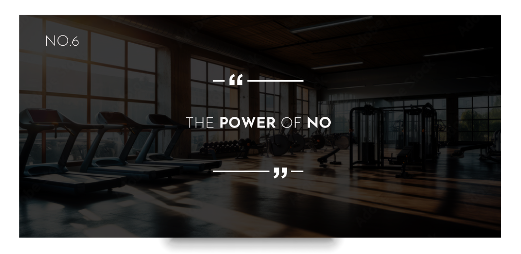 The Power of "NO"