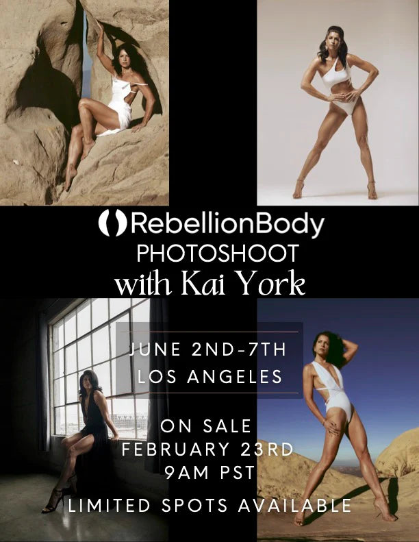 Rebellion Body Photoshoot with Kai York